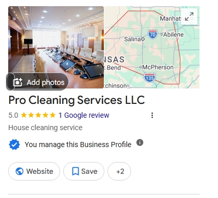 Google Business Profile setup and optimization — Kansas Prairie Webworks